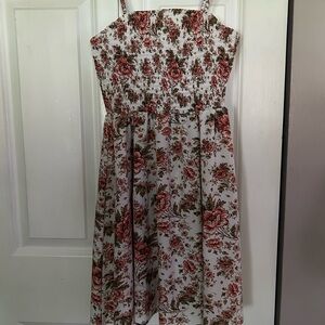 Floral print cami dress (small)